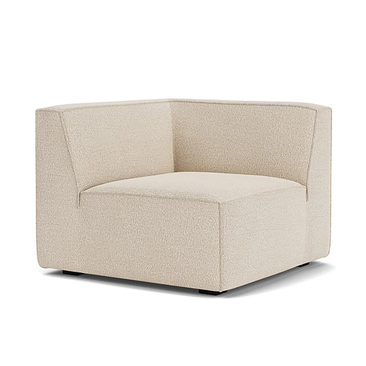 Dane Boucle 1 Seater Right Corner Modular Sofa