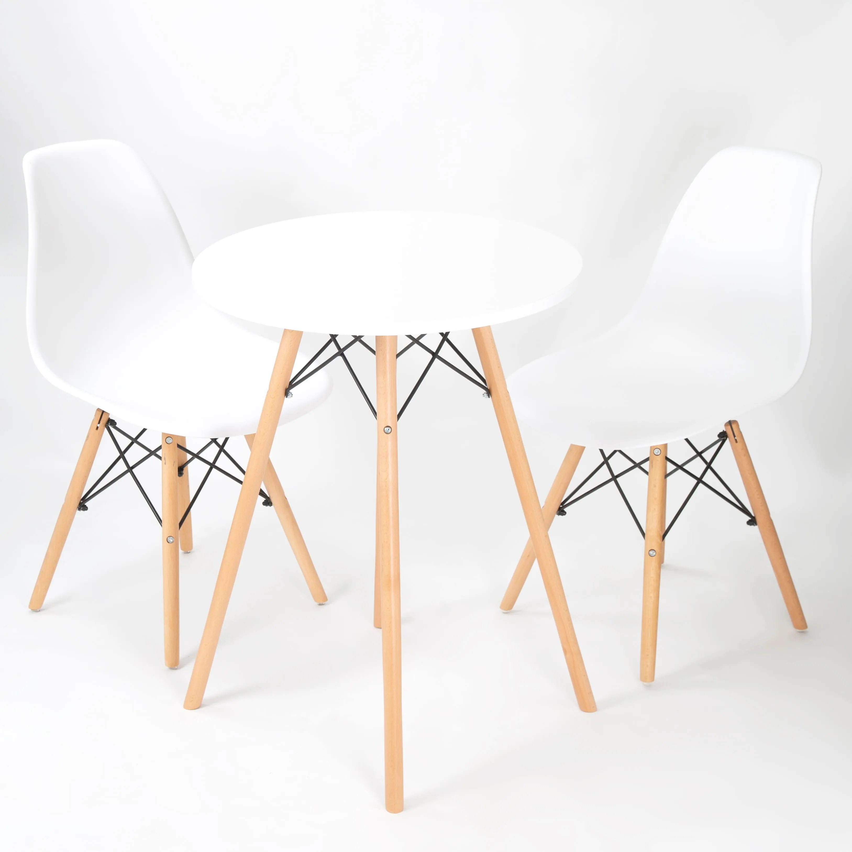 Davos Dining Tables, Chairs or set - White