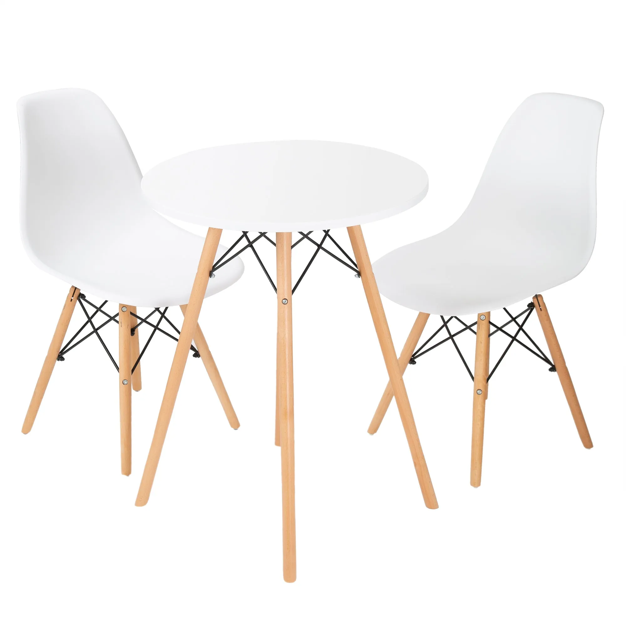 Davos Dining Tables, Chairs or set - White
