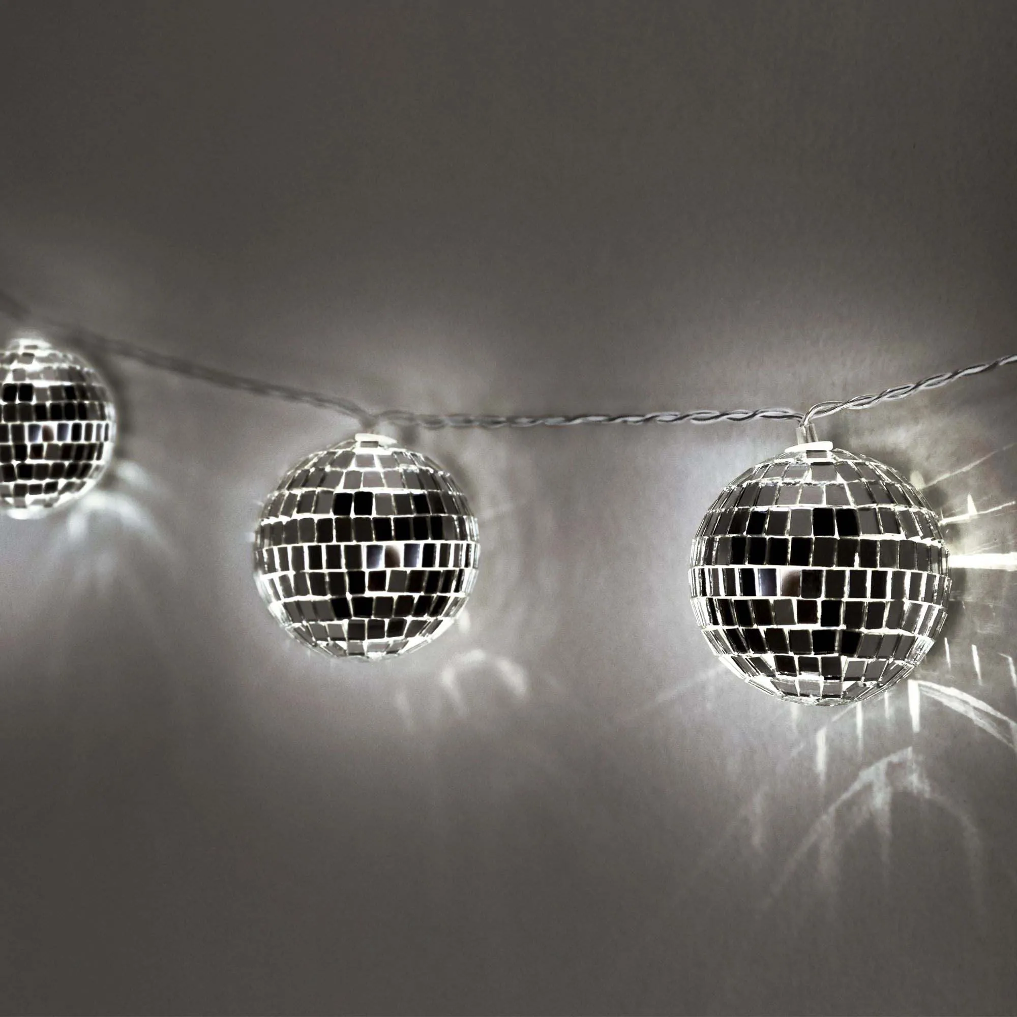 Disco Ball String Lights, 70.8 Inches, 1 Count