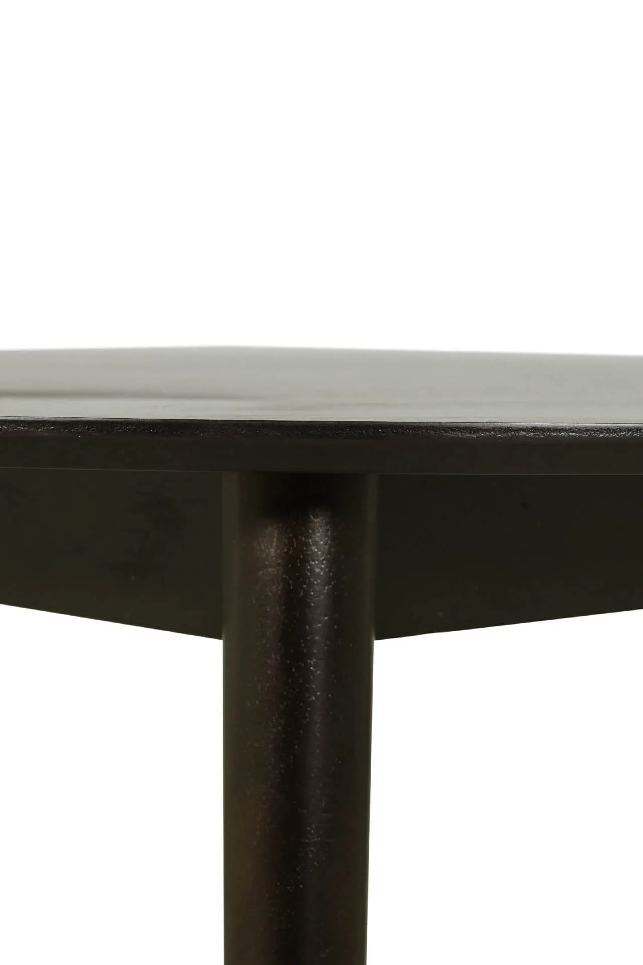 Doolin Round Dining Table 90 cm Black