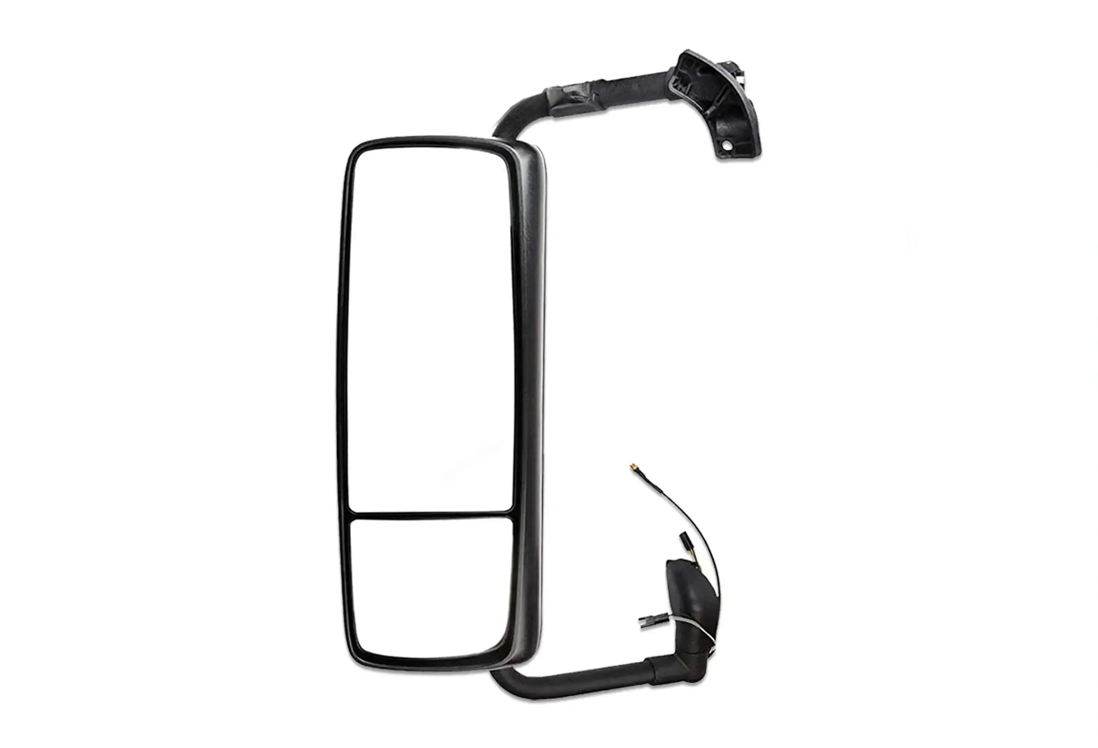 Door Side Mirror Black Power Heated Driver 2004-2024 Volvo VNL VNM VNX VNR