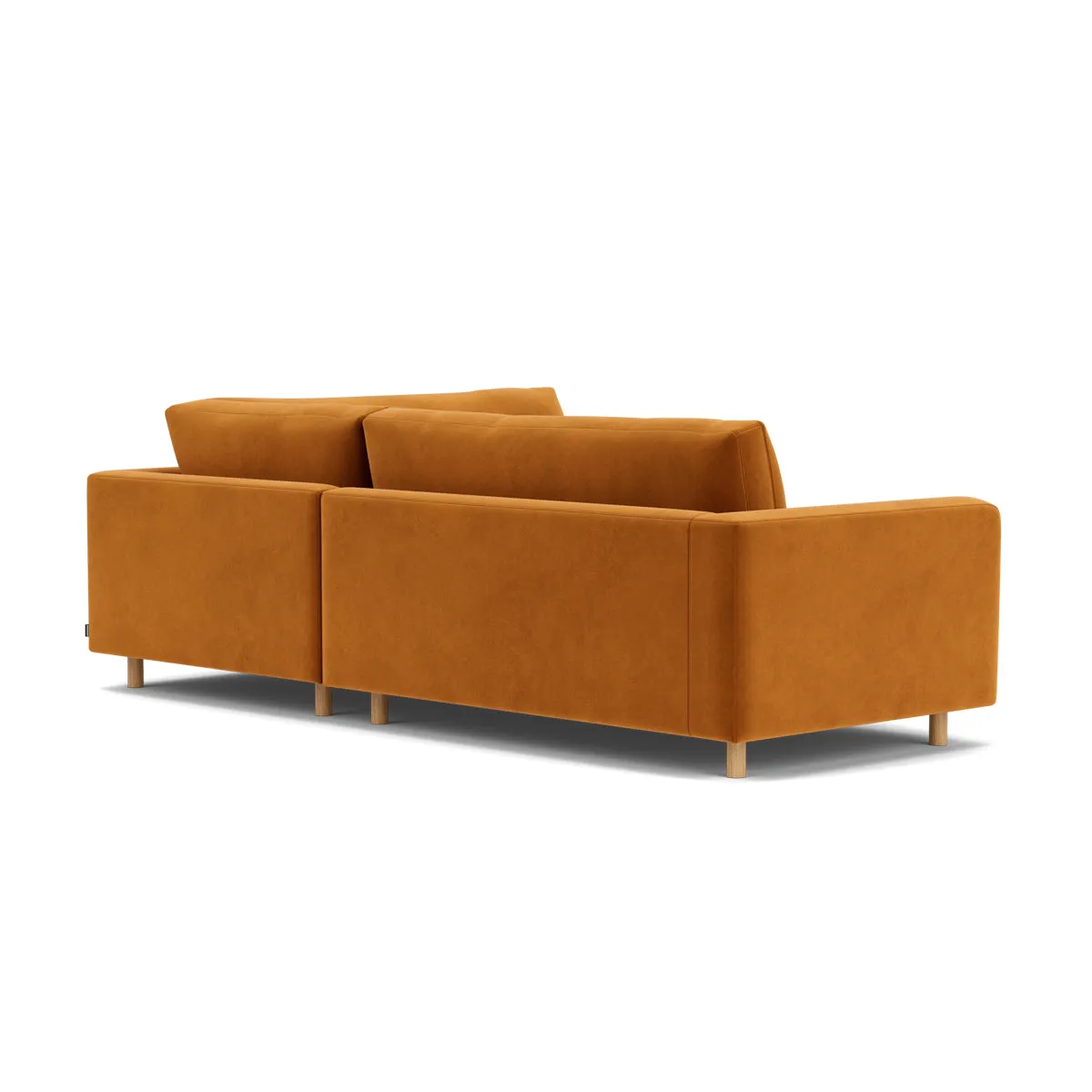 Douglas Velvet Right Corner Sofa