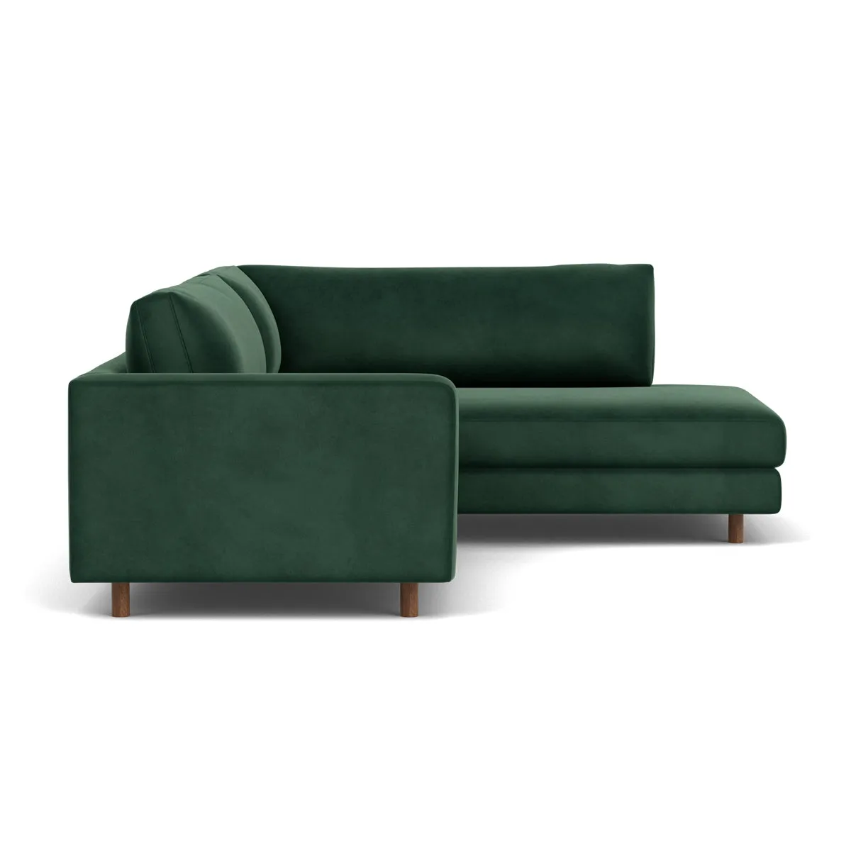 Douglas Velvet Right Corner Sofa