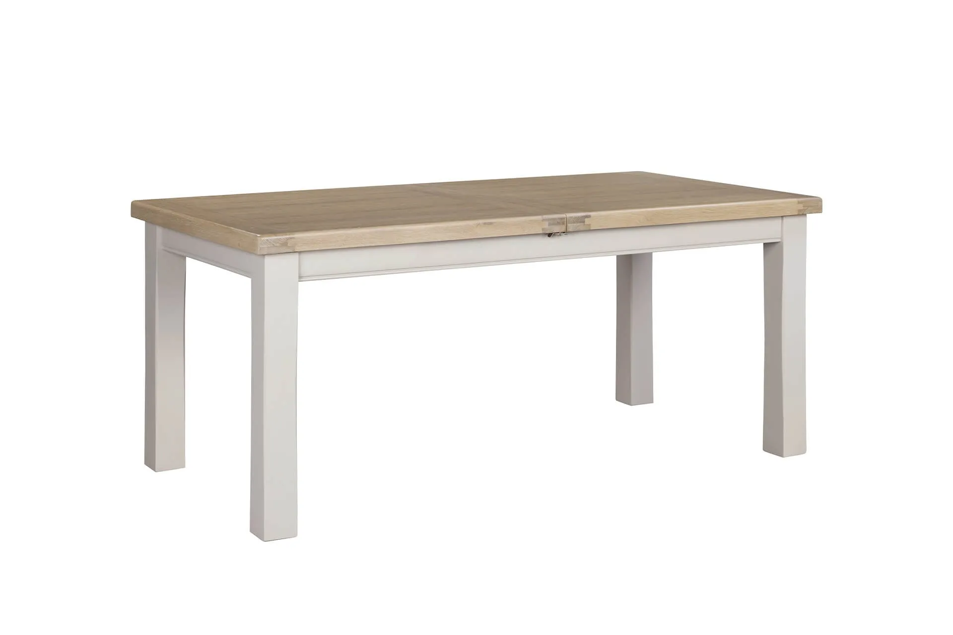 Doune Extending Dining Table Taupe 1.2 m