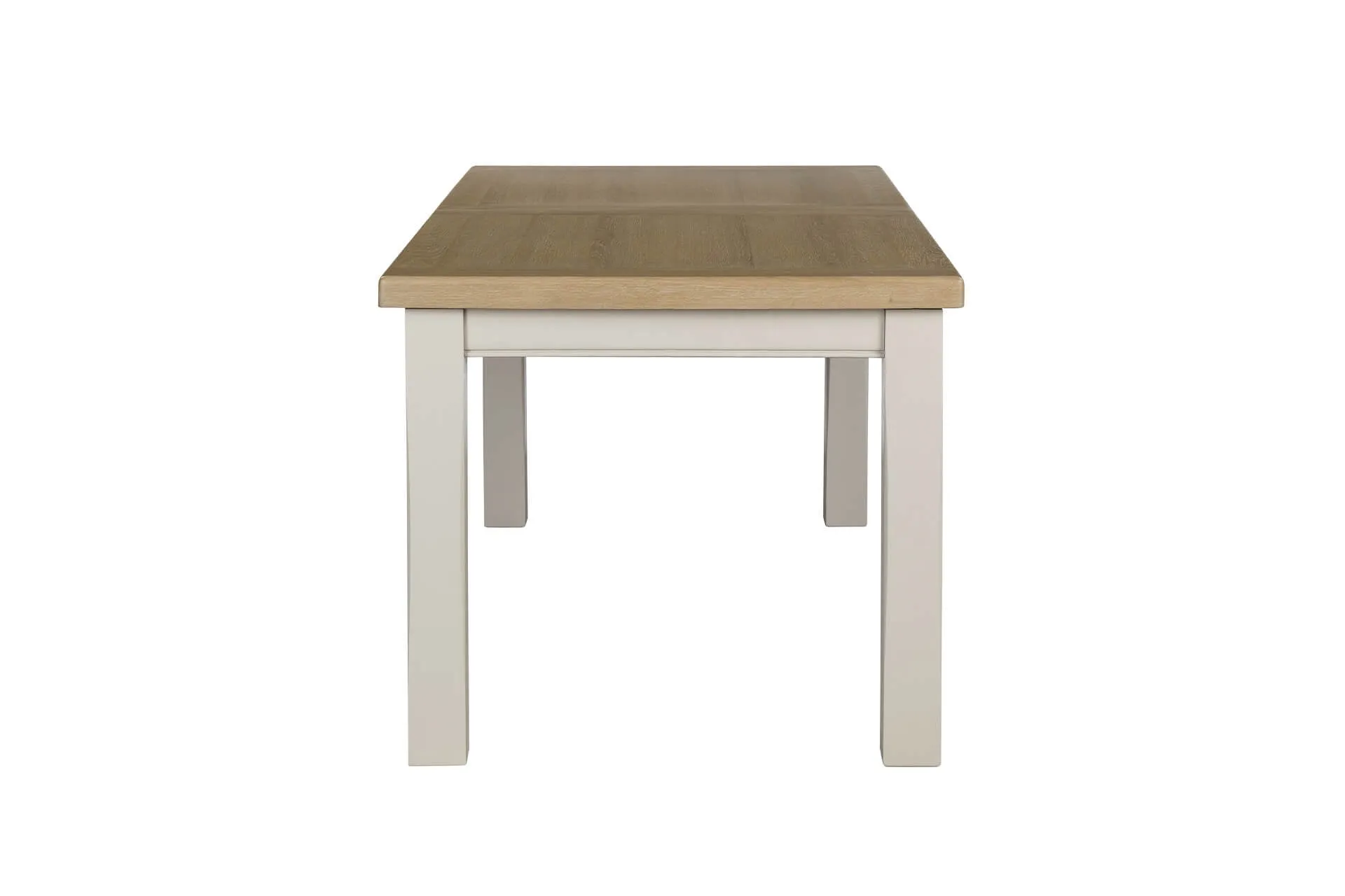 Doune Extending Dining Table Taupe 1.2 m