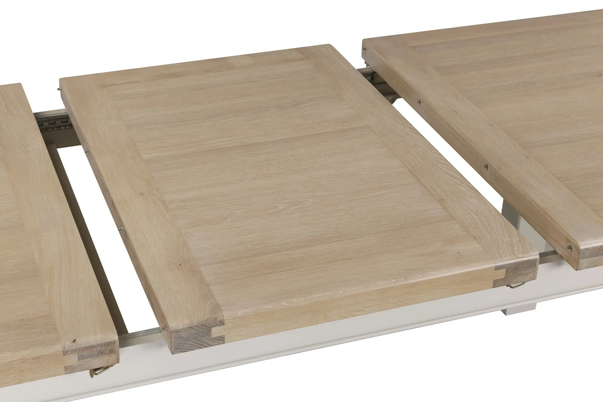 Doune Extending Dining Table Taupe 1.2 m