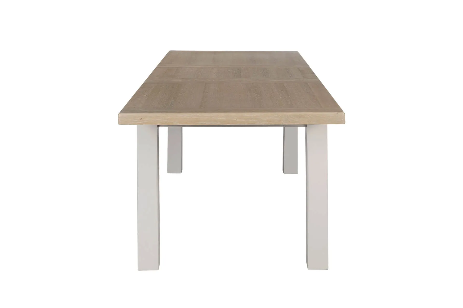 Doune Extending Dining Table Taupe 1.2 m