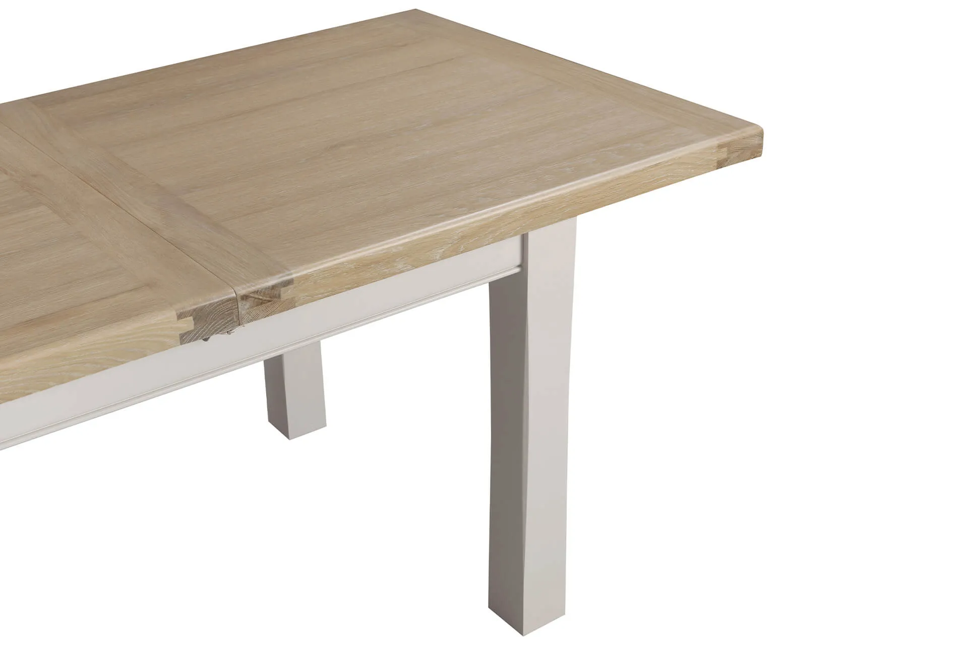 Doune Extending Dining Table Taupe 1.2 m