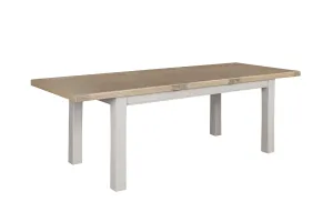 Doune Extending Dining Table Taupe 1.4 m