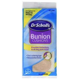 Dr. SCHOLLS - Bunion Cushions - 6 Cushions