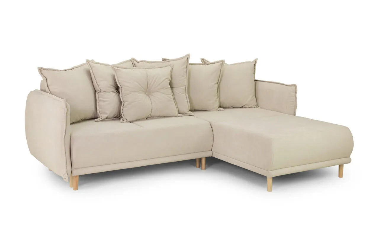 Dube Sofabed - Beige Universal Corner - 235 x 165 CM