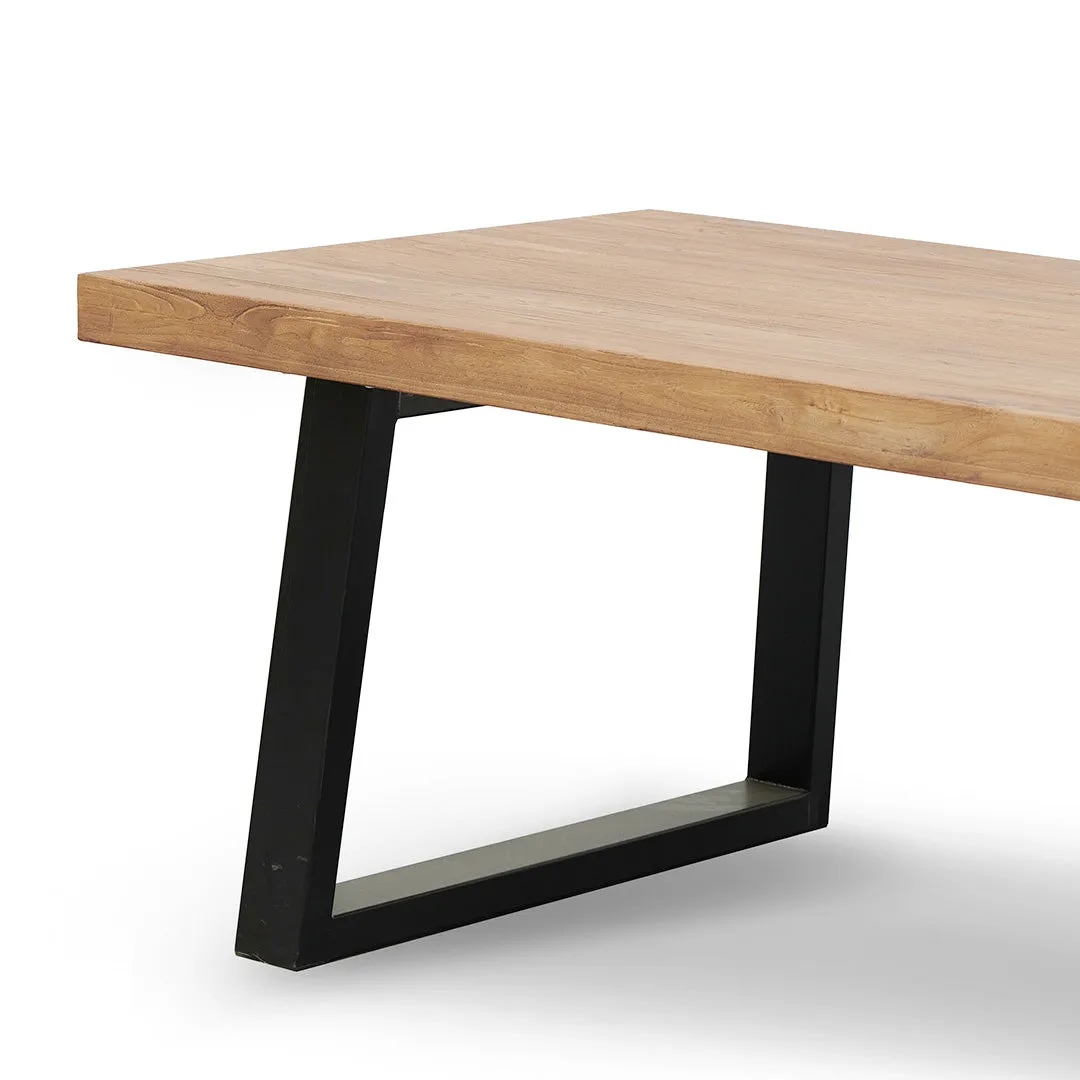 Edwin 1.98m Reclaimed Elm Wood Dining Table