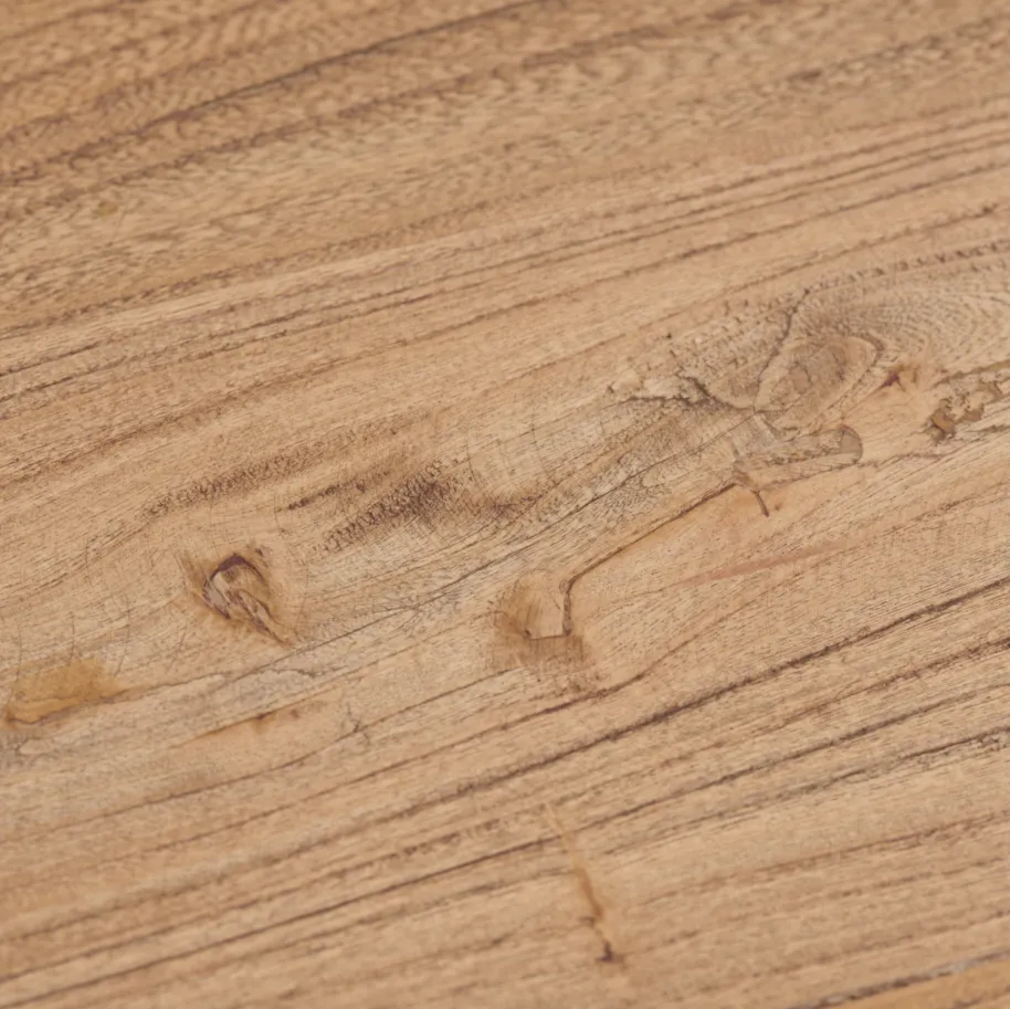 Edwin 1.98m Reclaimed Elm Wood Dining Table