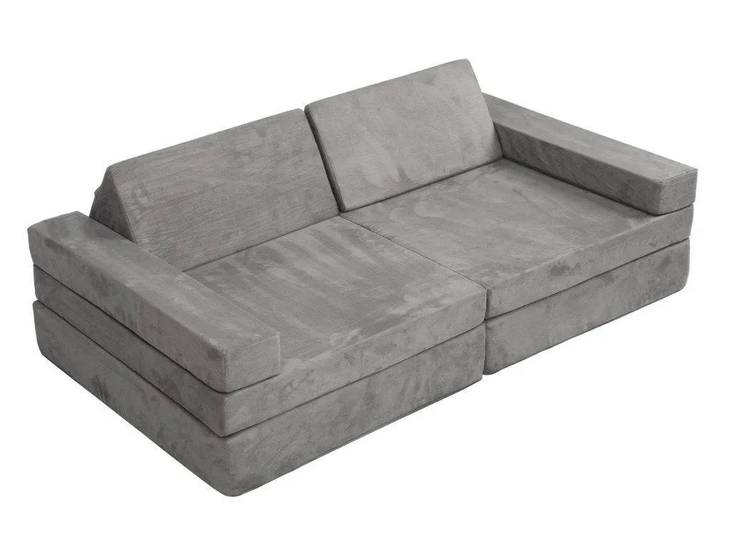 EliNeli Sofa und Bunker für Kinder - Grey