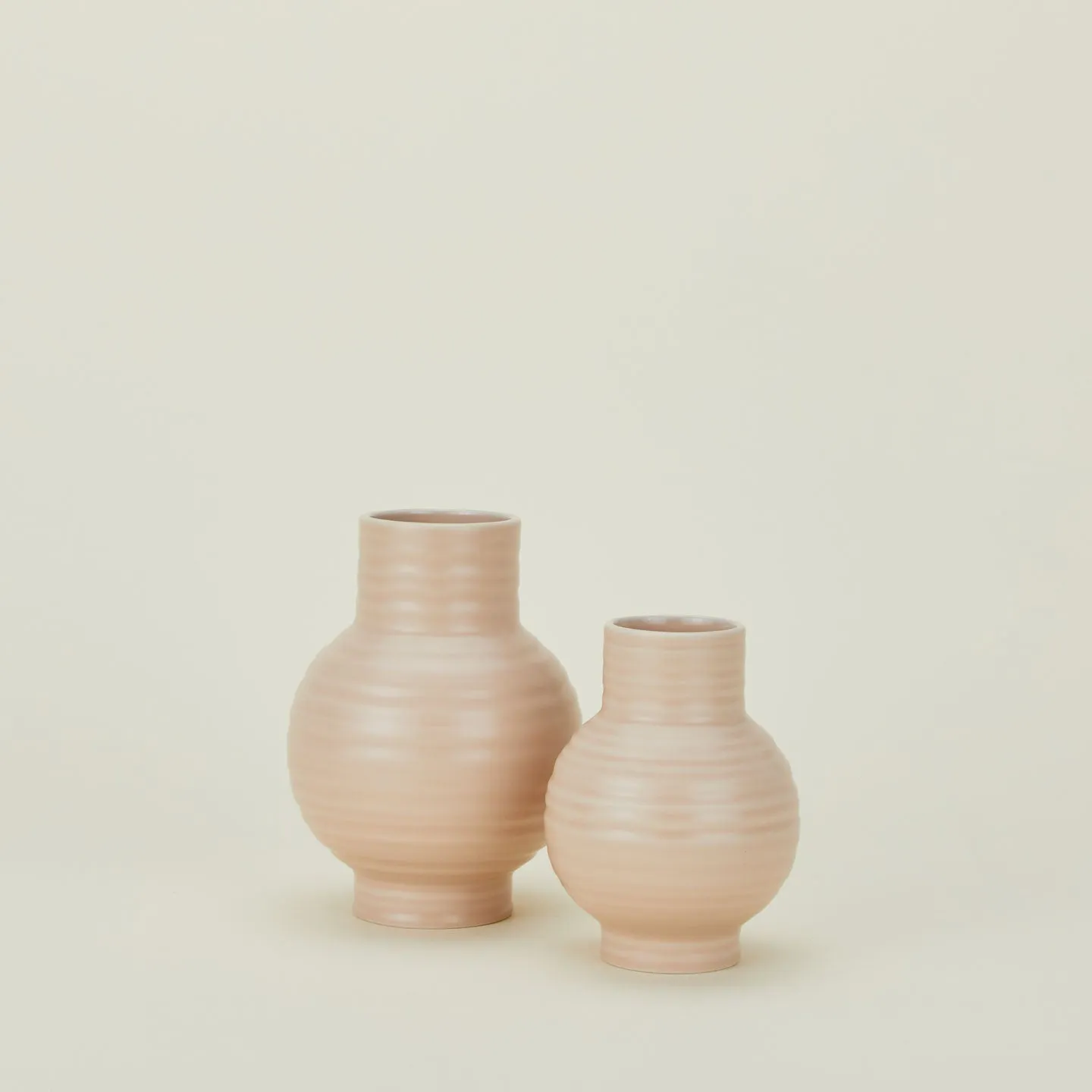 Essential Ceramic Vase Decor Bundle - Blush