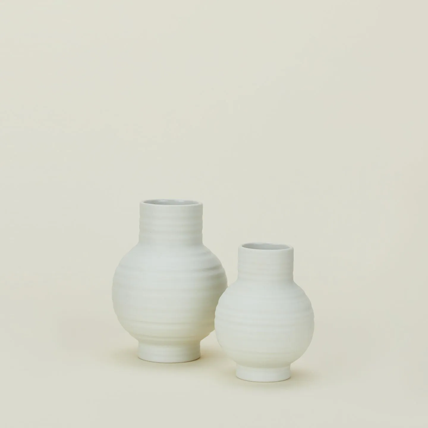 Essential Ceramic Vase Decor Bundle - Bone