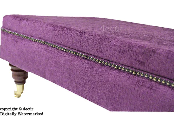 Eton Footstool - All Colours with Optional Storage