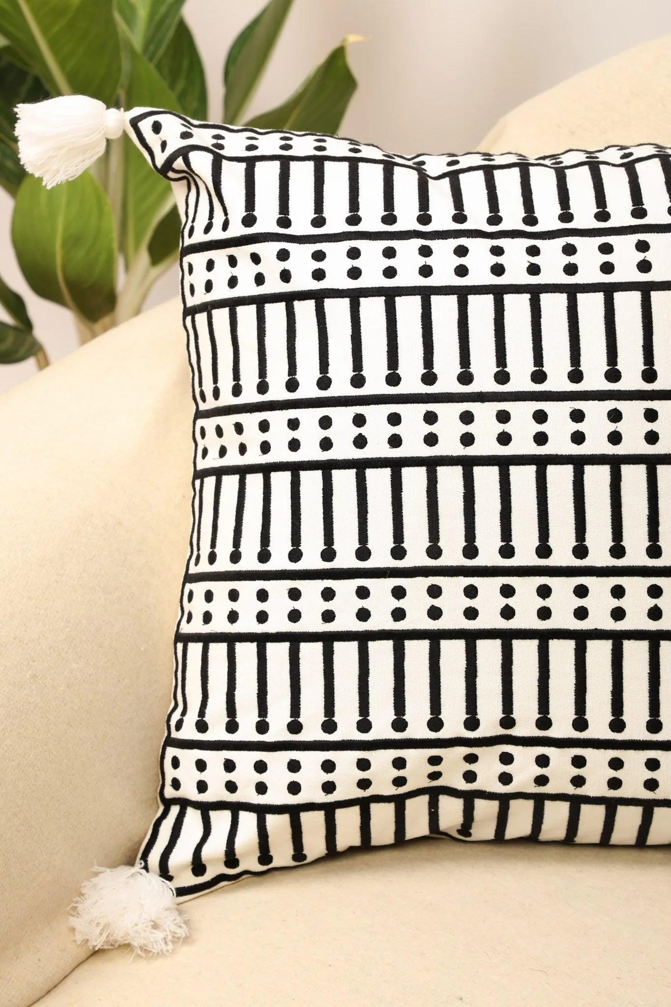 Evocative Cushion Cover -  Handmade