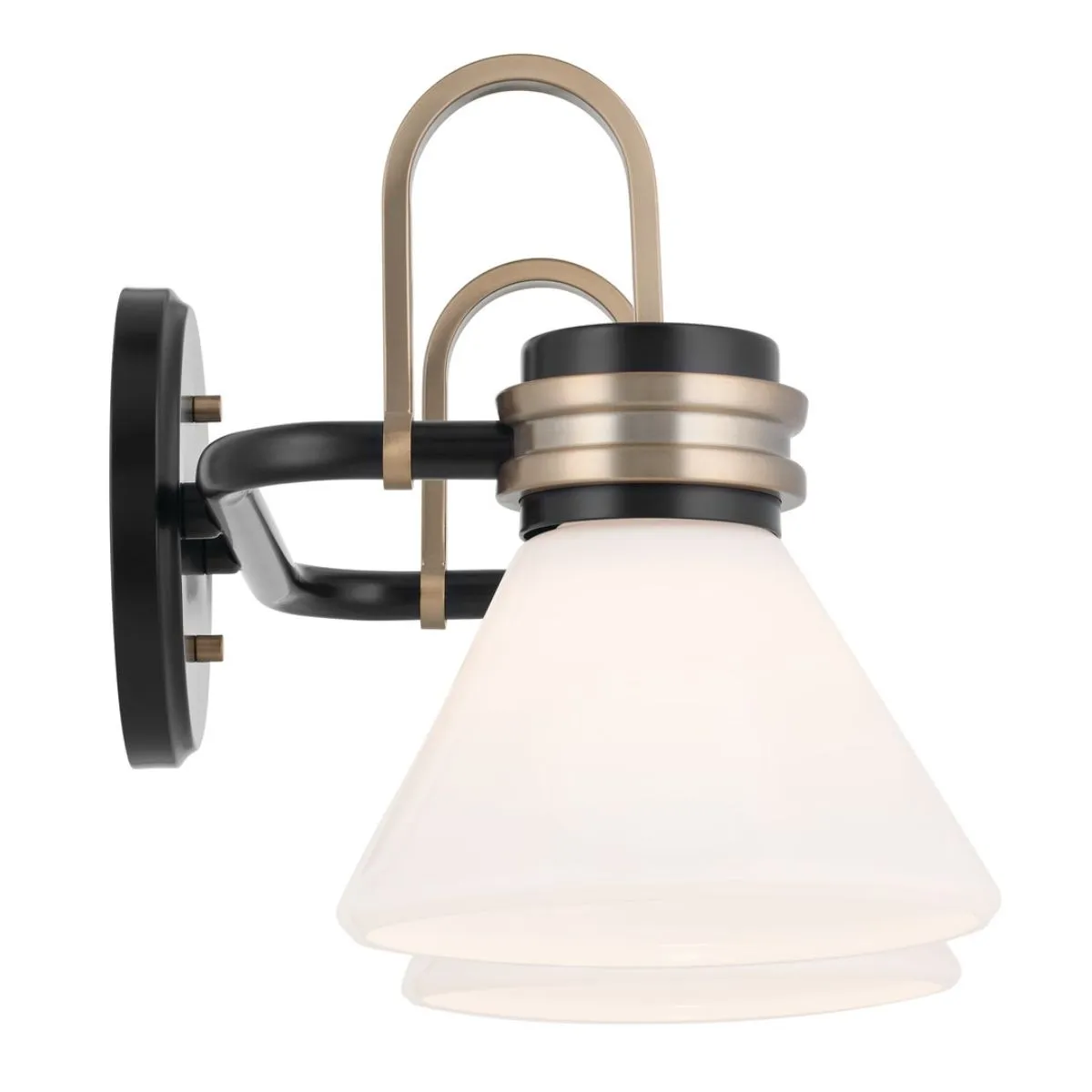 Farum 19 in. 2 Lights Vanity Light Black Finish
