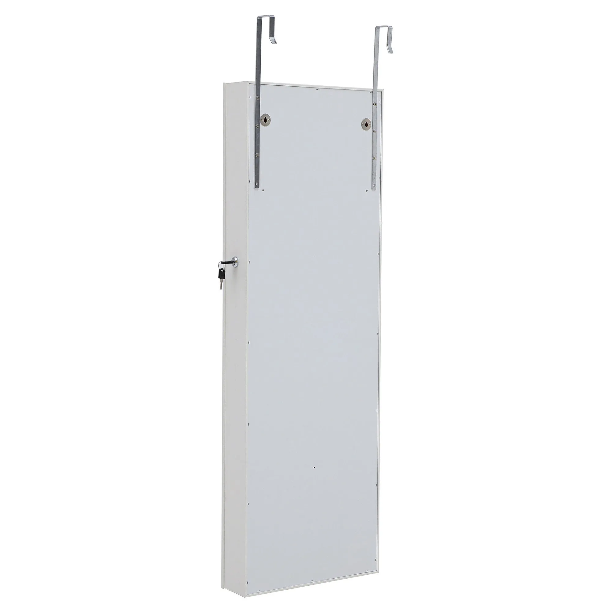 Fashion Simple Jewelry Storage Mirror Cabinet Can Be Hung On The Door Or Wall