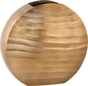 Faux Bois Oval Vase