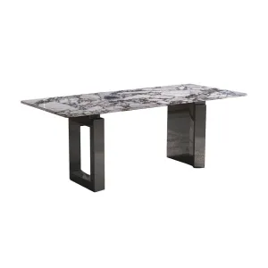 FENDI Elephant White Marble Dining Table