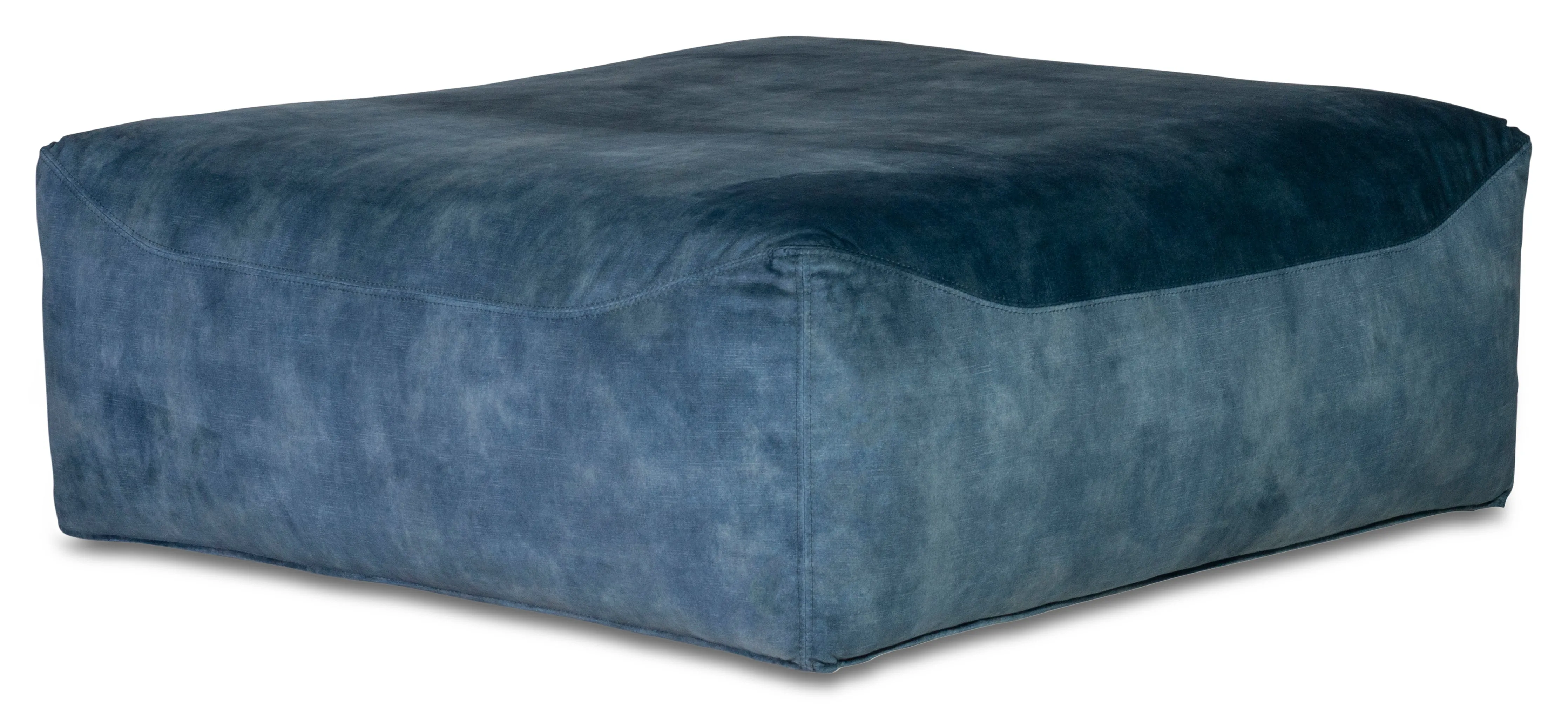 Fireside Ottoman Azure