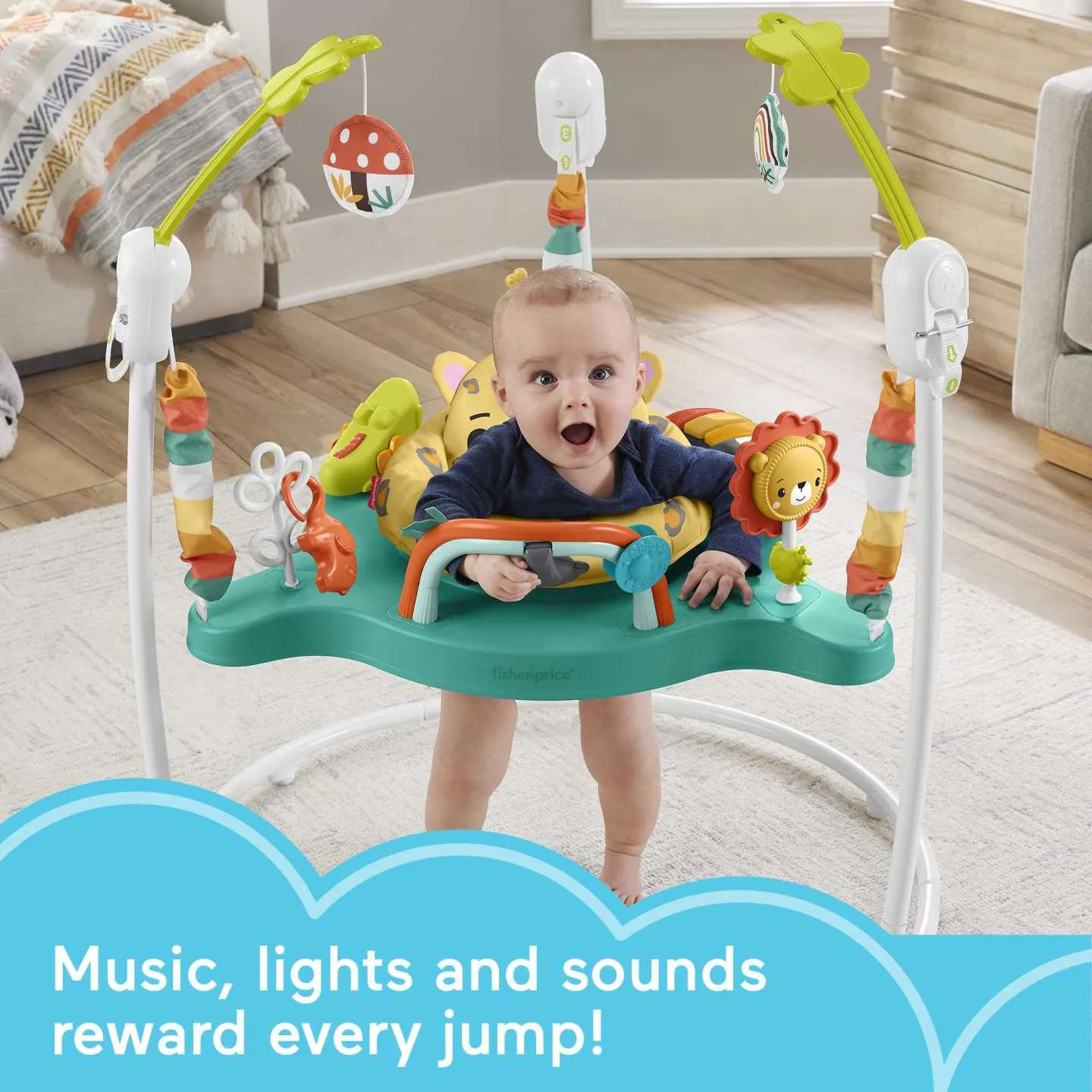 Fisher-Price Leaping Leopard Jumperoo