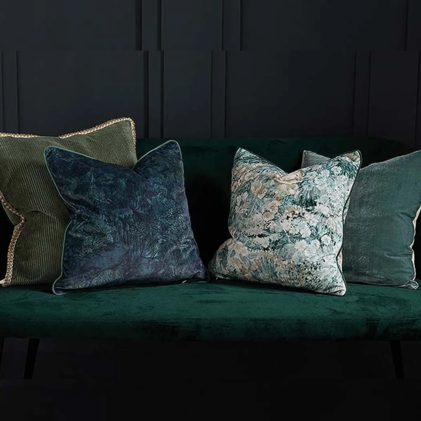 Floral Cushion Cover | 43cm x 43cm