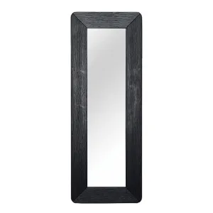 Frankfurt Black Rectangle Mirror (142cm)