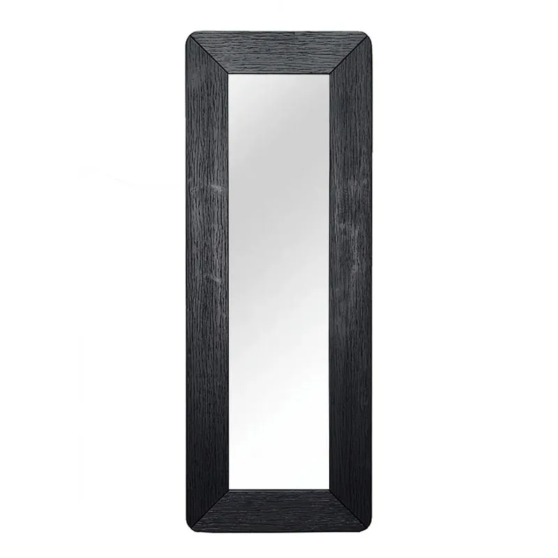 Frankfurt Black Rectangle Mirror (142cm)