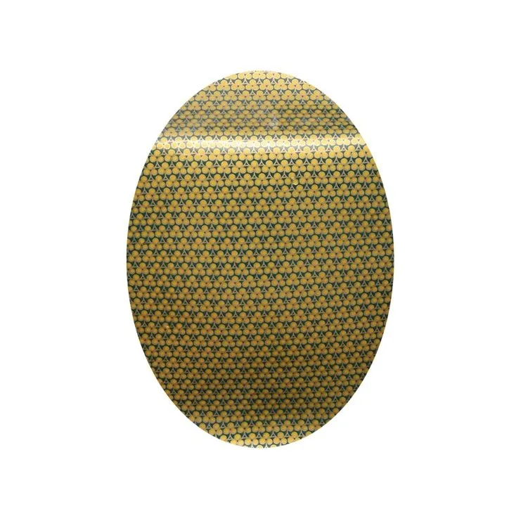 French Gold Porcelain Table Lamp
