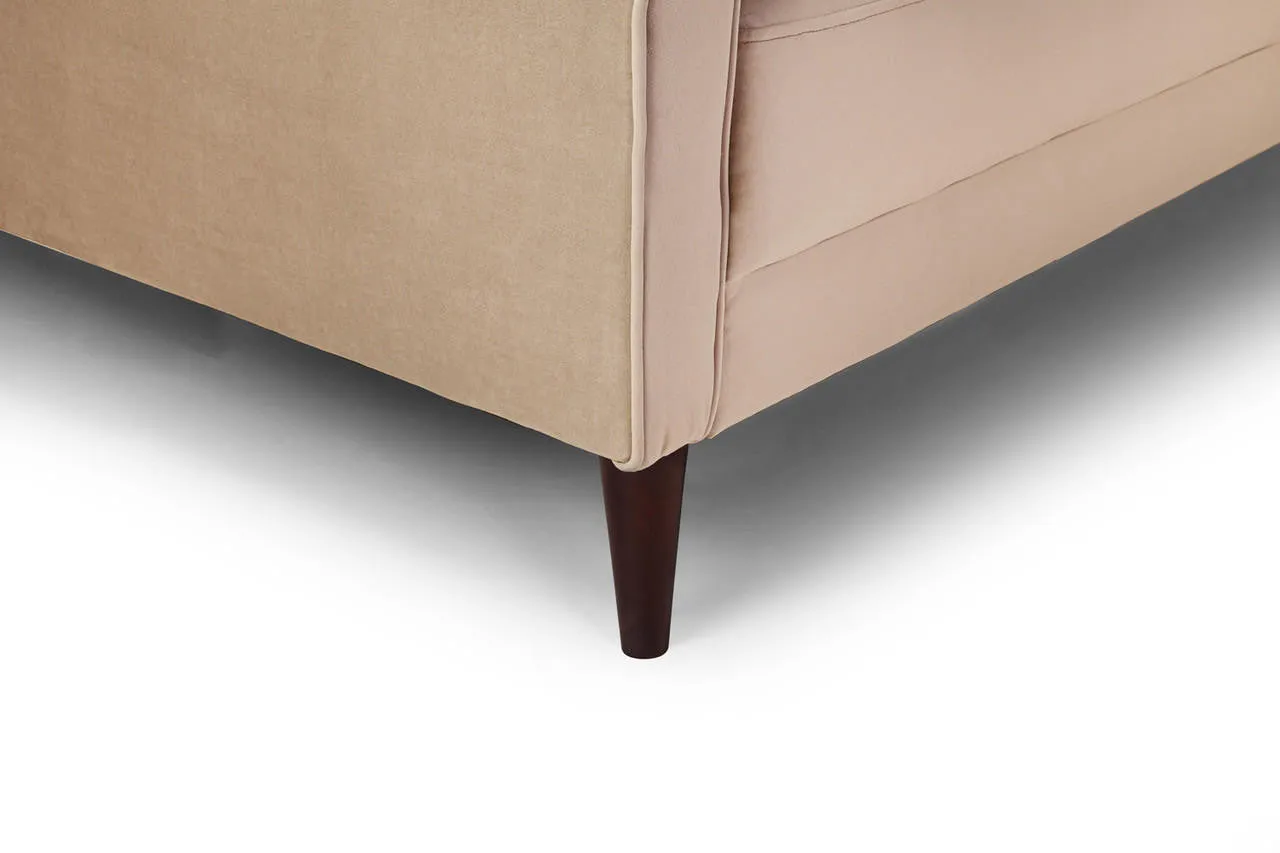 Fuji Sofa - Plush Beige 4 Seater