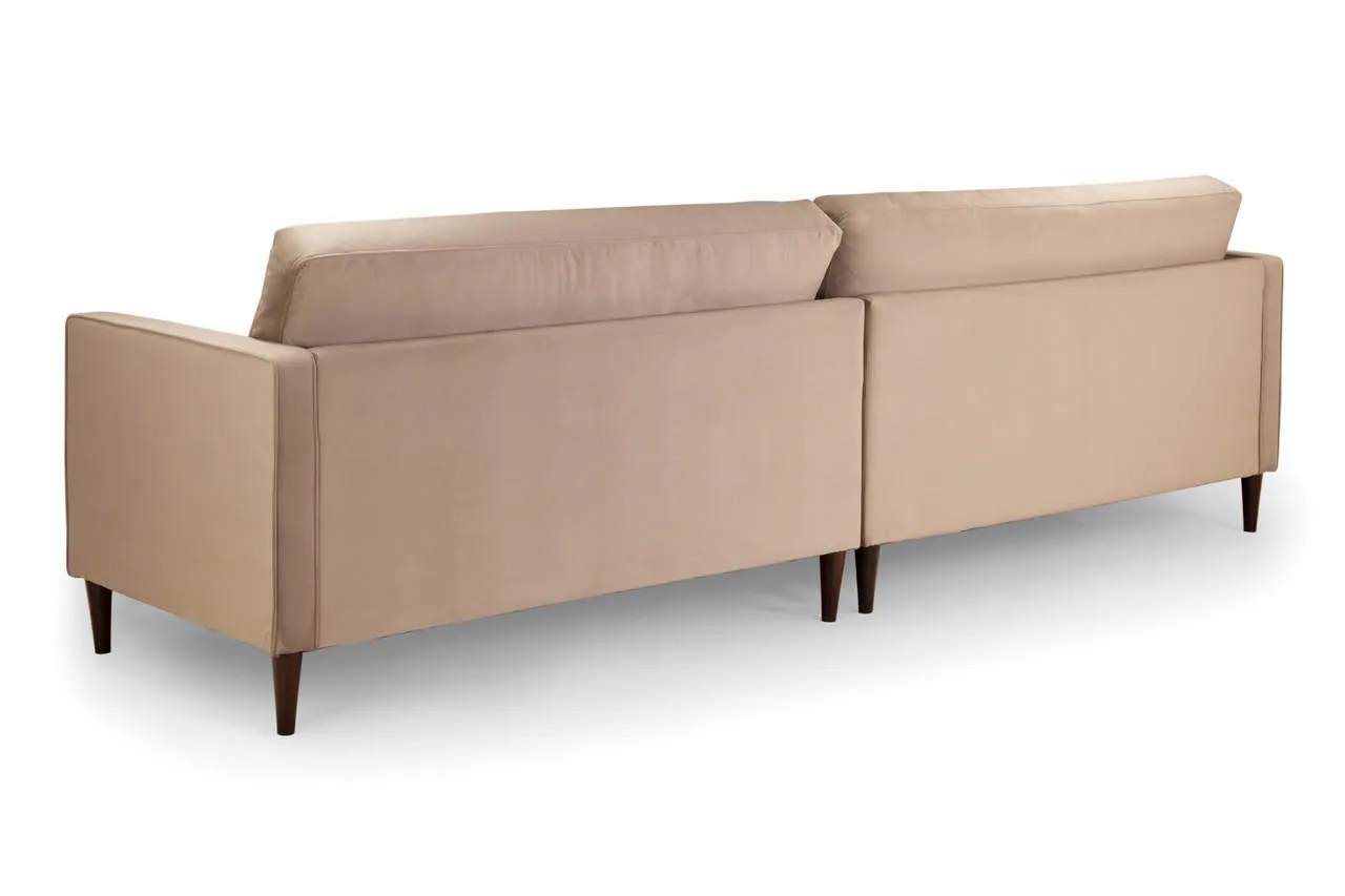 Fuji Sofa - Plush Beige 4 Seater
