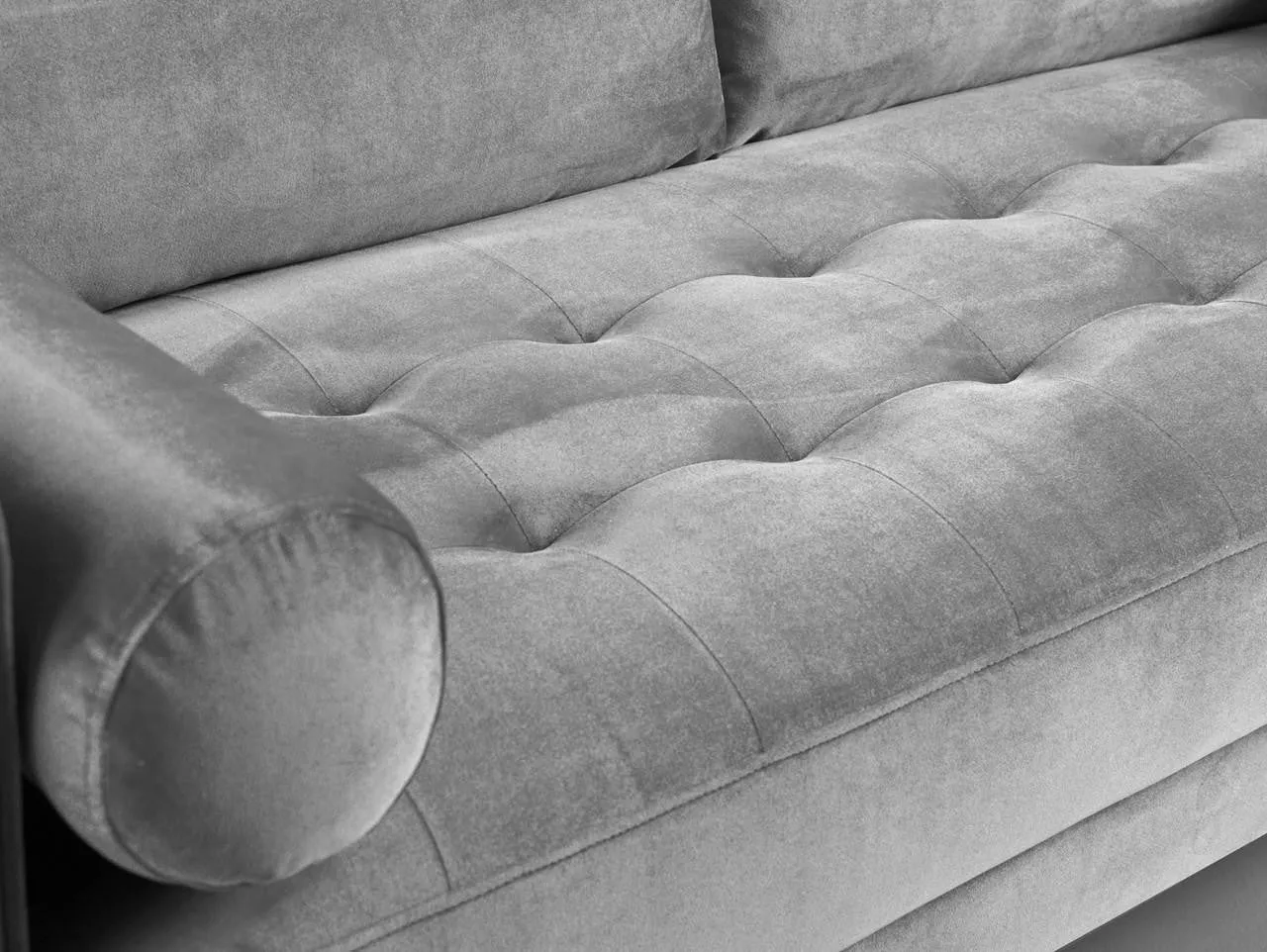 Fuji Sofa - Plush Grey 4 Seater