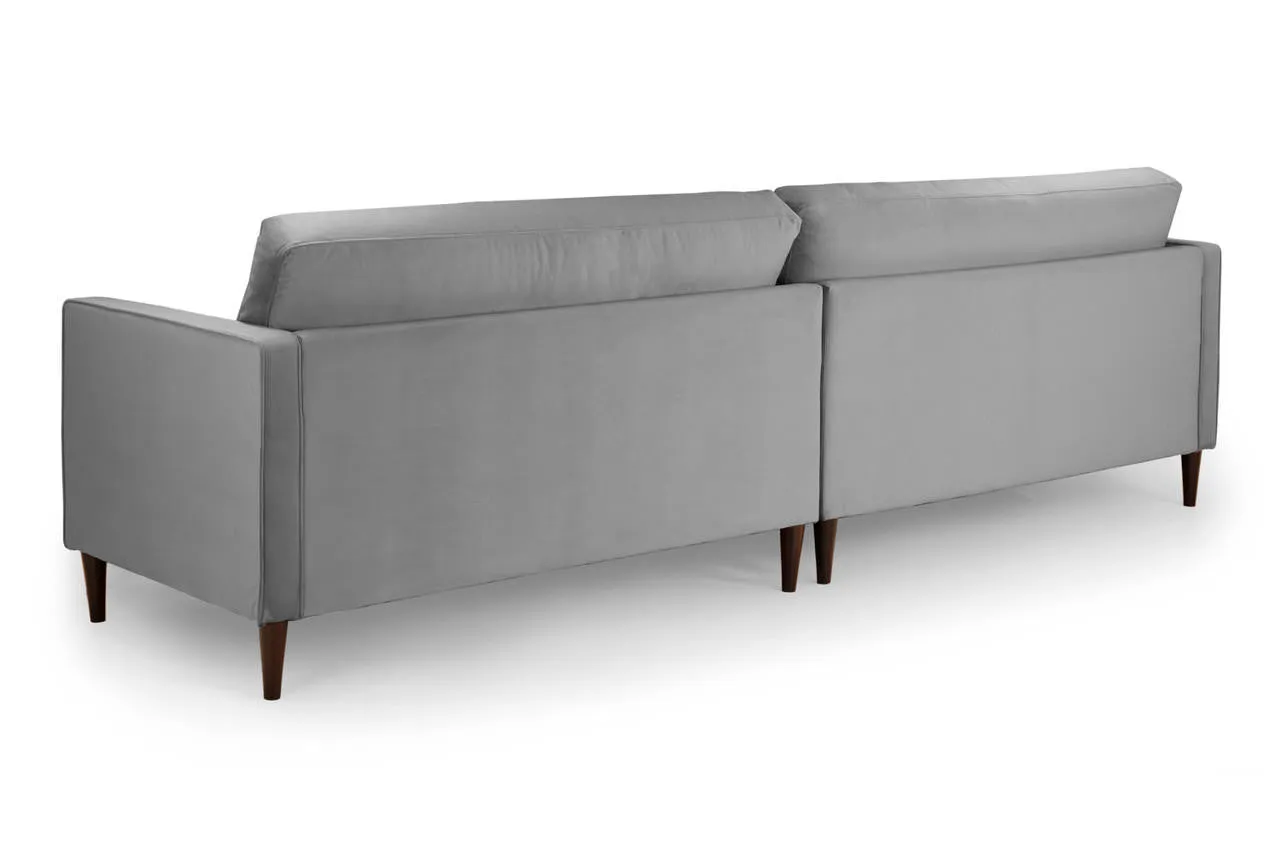 Fuji Sofa - Plush Grey 4 Seater