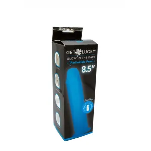 Get Lucky Glow in the Dark Periwinkle Peen -  8.5 Inch