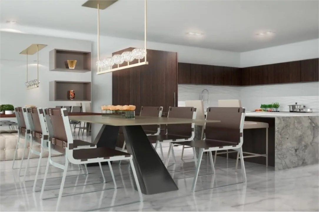 Giovanni Rectangle Dining Table XL