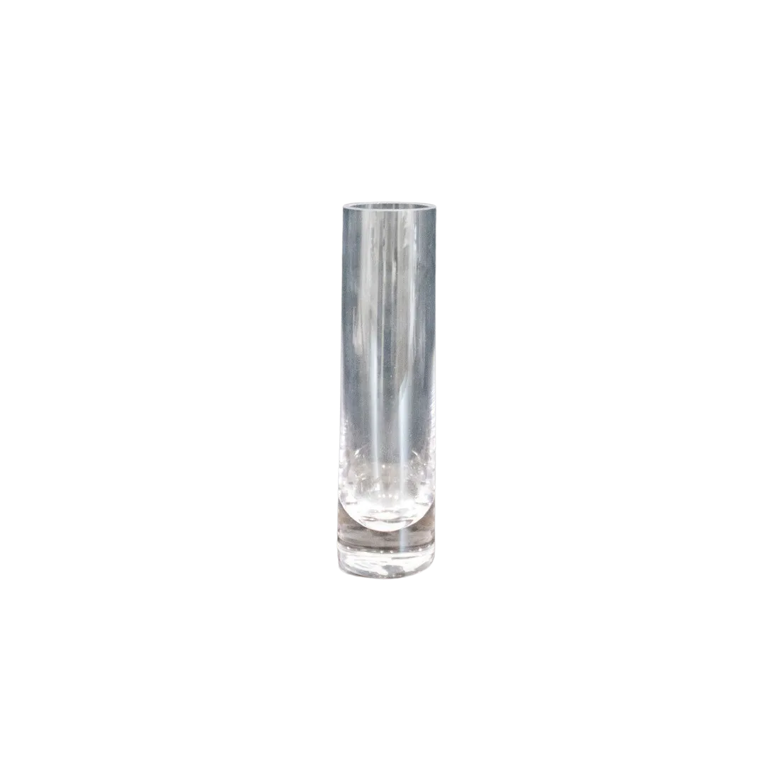 GLASS VASE 16CM
