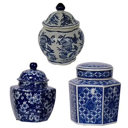 Global Decorative Jars - Set of 3