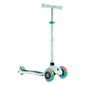 Globber Primo Lights - 3 Wheeled Adjustable Push Scooter