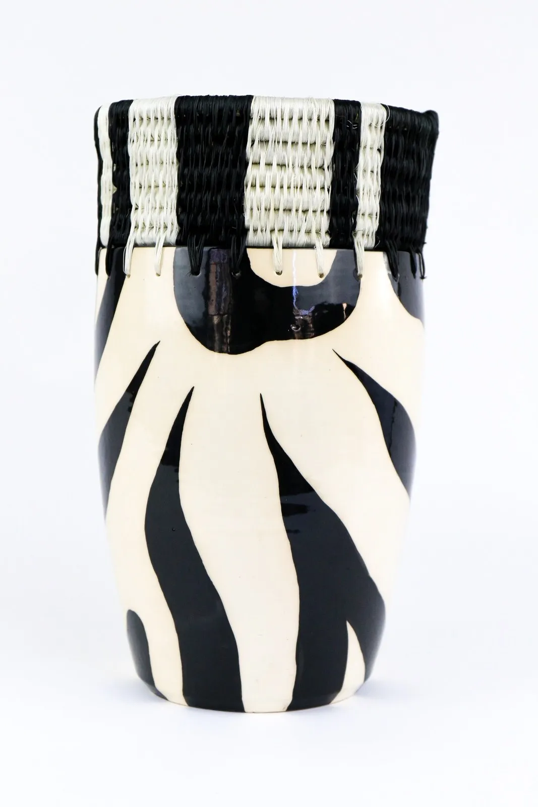 Grass and Ceramic Vase