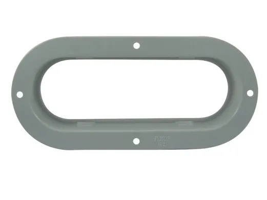 Gray ABS Flange For Oval Lamps FL2238-2