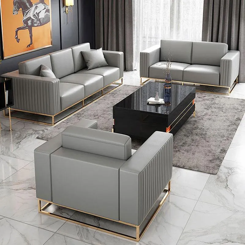 Grey Sectional Sofa Double Seat