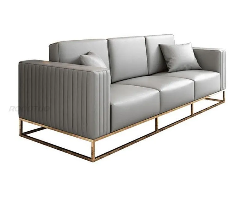 Grey Sectional Sofa Double Seat