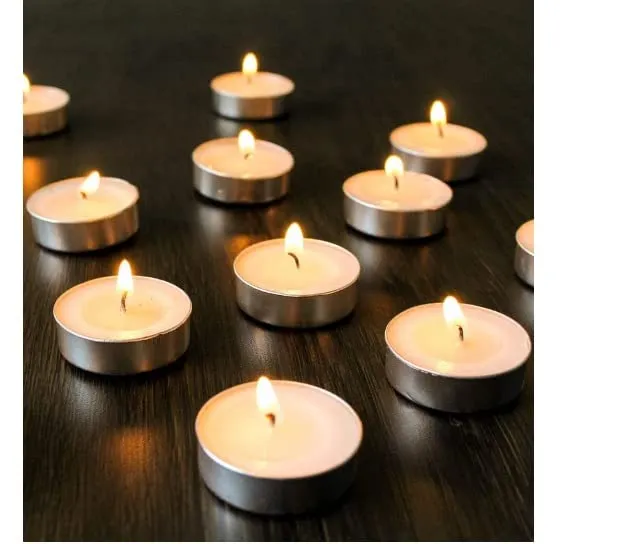 Gupila Wax Tea Light Candles || Candles for Home Decor, Diwali Decor, Birthday Decoration and for Special Occasions || Smokeless, Dripless, Odorless AndFloating Candles (Candles-200)