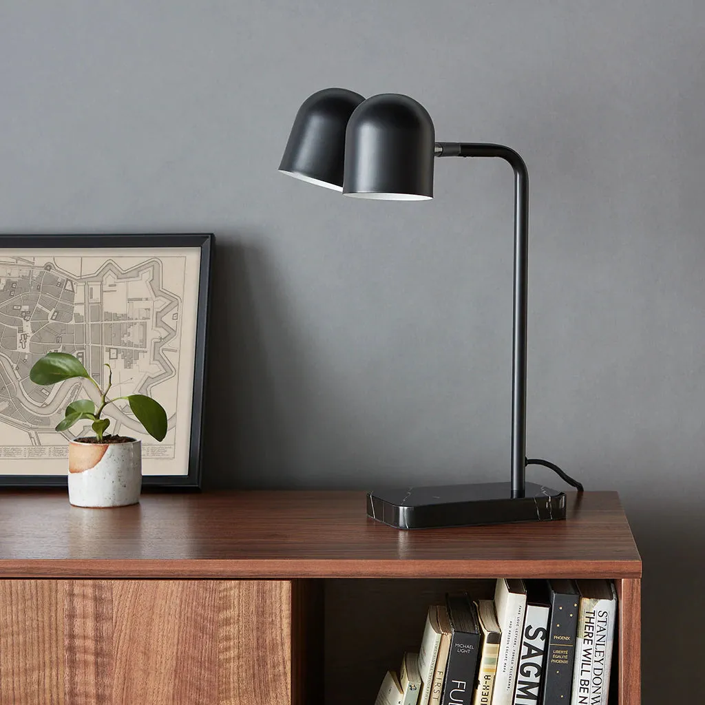 Gus* Modern Tandem Table Lamp
