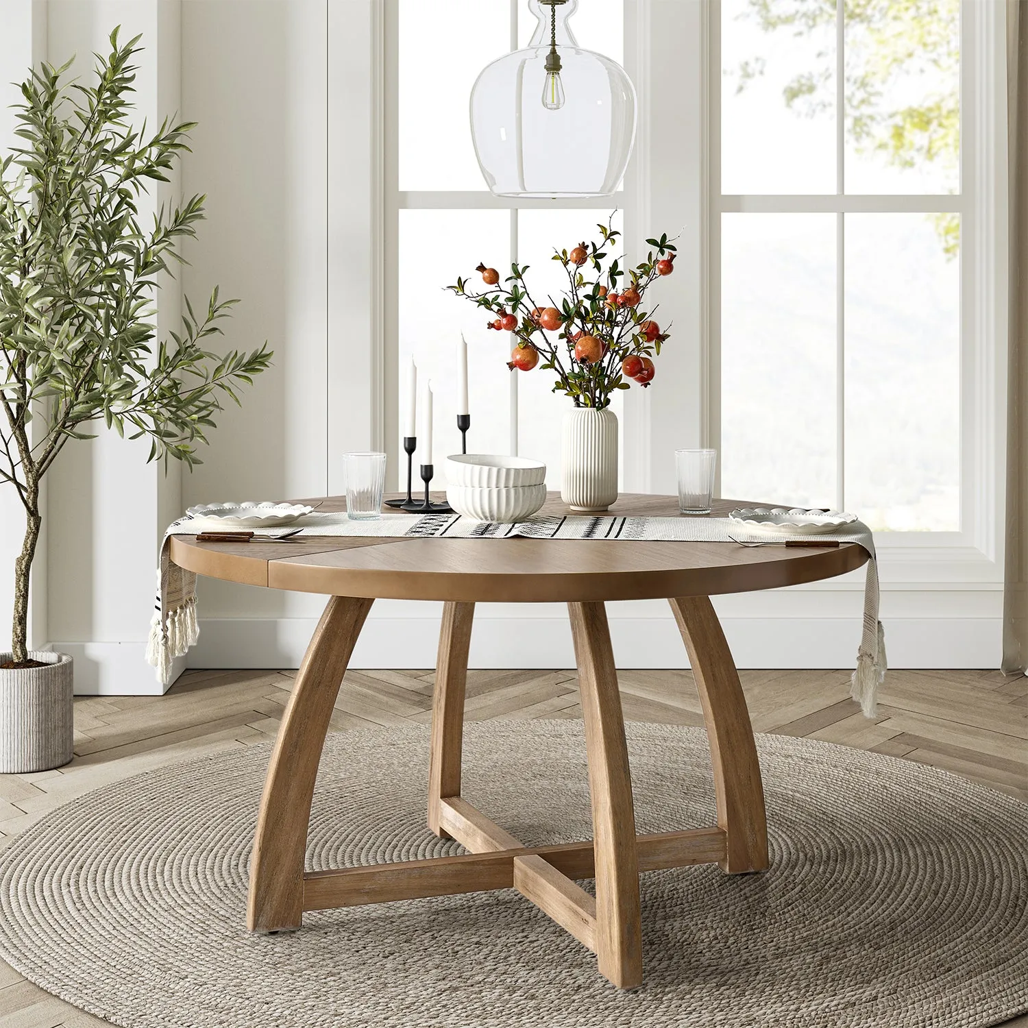 Haltsburg 54" Round Dining Table