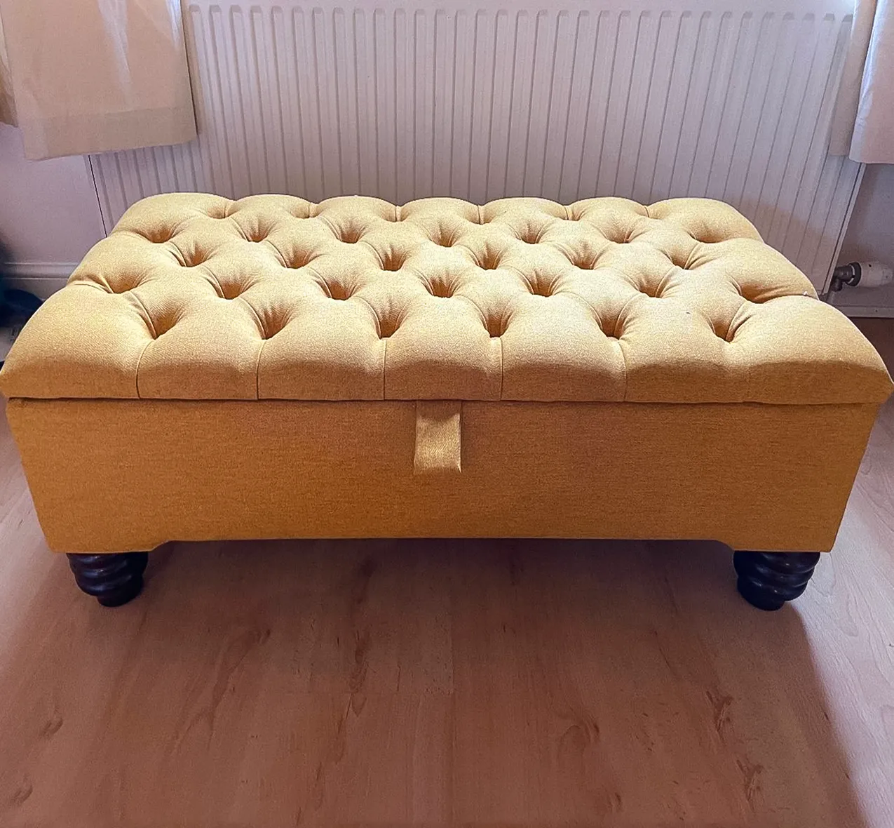 Handmade Embra Comfort Stylish Chesterfield Storage  Ottomans Box